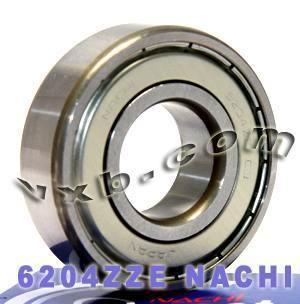 6204ZZE Nachi Bearing Shielded C3 Japan 20x47x14 - VXB Ball Bearings