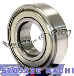 6205ZZE Nachi Bearing 25x52x15mm Double Shielded C3 Japan -