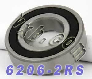 6206-2RS Bearing 30x62x16 Sealed - VXB Ball Bearings
