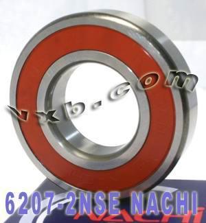 6207-2NSE Nachi Bearing 35x72x17 Sealed C3 Japan - VXB Ball Bearings