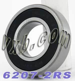 4-Pack 6207-2RS Bearings 35x72x17mm Ball Bearings 6207RS - Buy Bearings online - Fast US Shipping