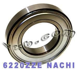 6220ZZE Nachi Bearing Shielded C3 Japan 100x180x34 Large - VXB Ball Bearings