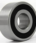 626RS Bearing 6x19x6mm - Sealed - Miniature, chrome steel, side view showing rubber seal