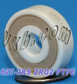 627-2RS Full Ceramic Sealed Bearing 7x22x7 ZrO2 Miniature Bearings - VXB Ball Bearings