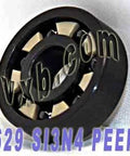 629 Full Ceramic Bearing Si3N4/Peek 9x26x8 Miniature - VXB Ball Bearings
