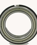 6301ZZNR Shielded Bearing with snap ring groove + a snap ring 12x37x12 - VXB Ball Bearings