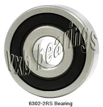 6302-2RS Bearing - Deep Groove Ball Bearing 6302RS