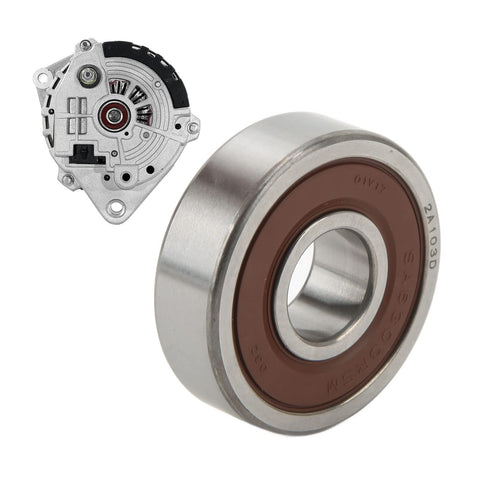 Beefy Heavy Duty 6303 2RS Ball Bearing With Aluminum Alloy Construction For Maximum Durability And Low Friction Premium Replacement