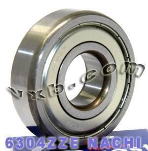 6304ZZE Nachi Bearing Shielded C3 Japan 20x52x15 - VXB Ball Bearings