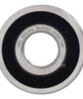 Front view of 10 Pcs 6305-2RS Double Rubber Seal Bearings 25x62x17mm, Pre-Lubricated and Stable Performance and Cost Effective, Deep Groove Ball Bearings