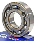 6305 Nachi Bearing Open C3 Japan 25x62x17mm on a blue Nachi Quest box.