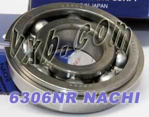 6306NR Nachi Bearing Open C3 Snap Ring Japan 30x72x19 Bearings - VXB Ball Bearings