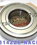 6314ZZE Nachi Bearing Shielded C3 Japan 70x150x35 - VXB Ball Bearings