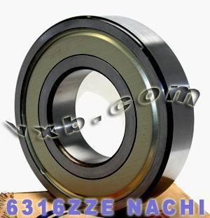 6316ZZE Nachi Bearing Shielded C3 Japan 80x170x39 - VXB Ball Bearings