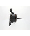 Side view of Industrial Grade 208/230V Electric Motor 1/3 HP 1080 RPM CCW, Plug And Play Ready with mounting brackets