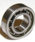 638 Open Miniature Ball Bearing 8x28x9mm Chrome Steel Deep Groove Bearing shown at an angle