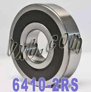 6410-2RS Sealed Deep Groove Ball Bearing 50x130x31mm Chrome Steel - Heavy Duty close-up view