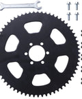 65 Teeth 35 Chain Rear Sprocket For Coleman Mini Bikes And Go Karts To Beef Up Performance Compatible With 100cc 97cc 98cc