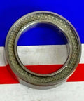 6700-2TS Ball Bearing single row Sealed - PTFE Seals showing the nylon retainer and PTFE seal from a top view.