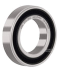 Side view of 6701-2RS bearing showing double rubber seals and chrome steel construction. 10 Pack 6701-2RS Bearings 12x18x4mm Deep Groove Ball Bearing With Double Rubber Seals Pre Lubricated.