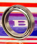 Premium 6702 Open Bearing 15x21x4mm close-up view showing chrome steel construction and deep groove design.