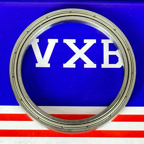 6710ZZ Thin Section Bearing 50x62x6mm - Shielded Ball Bearing on display with VXB branding backdrop