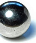 Close-up of a single 68 caliber aluminum self-defense ball, compatible with Byrna LE/SD and T4E HDS/HDB/HDX/HDR68 for home defense.