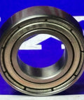 Premium 6800ZZ Bearing 10x19x5mm Double Shielded Ball Bearing front view showing chrome steel finish and metal shields.