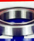 6803RS Bearing - Sealed Bearing 17x26x5mm, close-up view showcasing chrome steel and rubber seals.