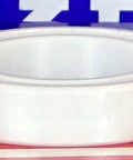 6804-2RS Full Ceramic Ball Bearing 20x32x7mm ZrO2 - Sealed close-up view of the white zirconia bearing ring.