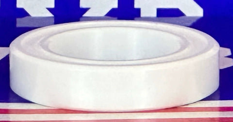 6804-2RS Full Ceramic Ball Bearing 20x32x7mm ZrO2 - Sealed close-up view of the white zirconia bearing ring.