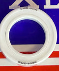 6804-2RS Full Ceramic Ball Bearing 20x32x7mm ZrO2 - Sealed front view, showcasing the ceramic design and print.
