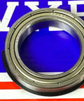 6805ZZNR Bearing 25x37x7 Shielded Snap Ring close-up view showing inner and outer rings with metal shields.
