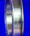 6805ZZNR Bearing 25x37x7 Shielded Snap Ring side view showing metal shield and snap ring design.