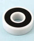 6806-2RS Full Ceramic Bearing ZrO2 Rings + Si3n4 Balls, side view showing 30x42x7mm dimensions, designed for industrial use.