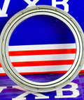 Premium 6808ZZ Bearing 40x52x7mm Shielded Ball Bearing front view highlighting chrome steel construction.