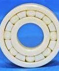 6809 Full Ceramic ZrO2 Ball Bearing 45x58x7mm front view highlighting its ceramic structure and PTFE cage.