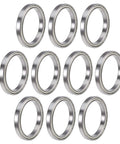 10 pack of 6809ZZ Deep Groove Ball Bearing Z2 Double Shielded 45mm Inner Diameter 58mm Outer Diameter 7mm Chrome Steel GCr15