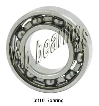 6810 Bearing - 50x65x7mm Ball Bearing, thin deep groove single-row ball bearing for high-speed rotation in tight applications