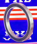 6810RS Bearing 50x65x7mm - Sealed Ball Bearing side view showcasing double rubber seals and chrome steel finish.