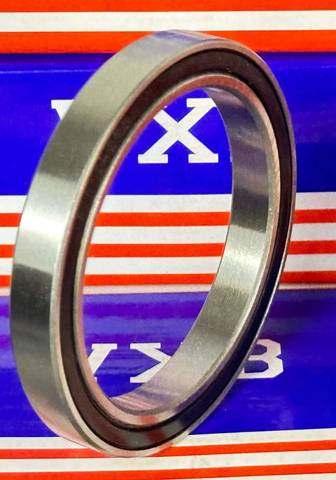 6812RS Bearing 60x78x10mm Sealed Ball Bearing side view on a colorful background.