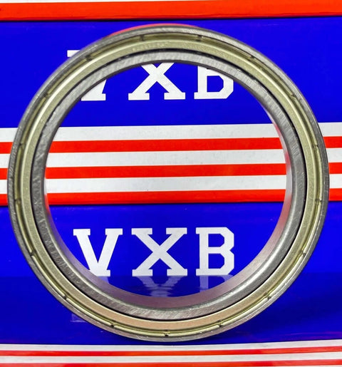 6812ZZ Bearing 60x78x10mm - Double Shielded Ball Bearing front view with metal shields visible.