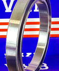6813-2RS Sealed Bearing 65x85x10mm side view showcasing smooth chrome steel finish.