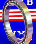 6813 Bearing 65x85x10 Open showing chrome steel construction and deep groove design with an open closure.