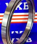 6816ZZ Bearing 80x100x10mm - Double Shielded Ball Bearing, side view showing chrome steel construction