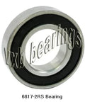 6817-2RS Bearing Deep Groove 6817-2RS - VXB Ball Bearings