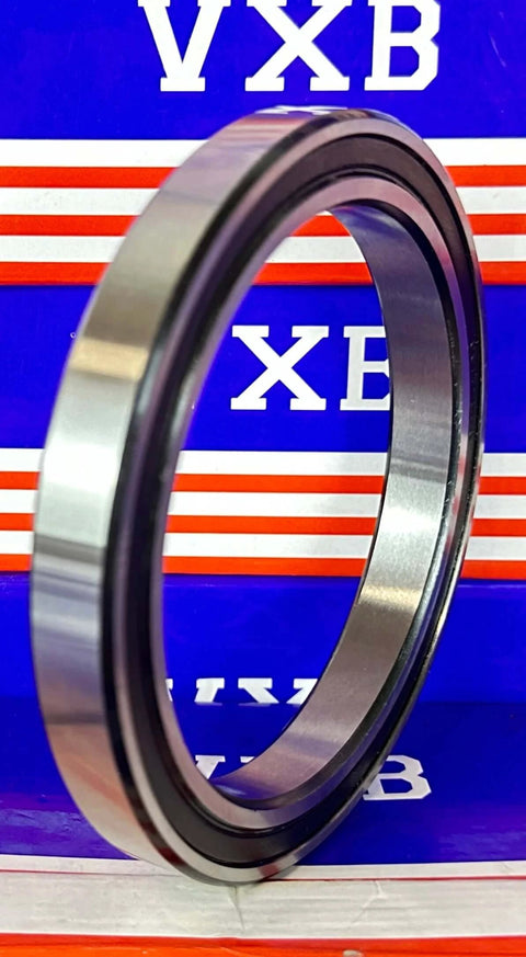 6817-2RS Sealed Bearing 85x110x13mm side view showcasing the double sealed design and chrome steel material.