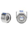 20-Pack 683ZZ Double-Shielded Sealed Ball Bearings 3mm x 8mm x 4mm close-up view