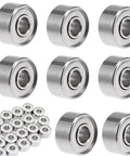 20-Pack 683ZZ Double-Shielded Sealed Ball Bearings 3mm x 8mm x 4mm, Deep Groove Miniatures for Motors and Linear Slide Units
