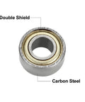 Close-up of 684ZZ Ball Bearing 4mm X 9mm X 4mm Double Shielded Deep Groove Carbon Steel, highlighting double shield and carbon steel material.